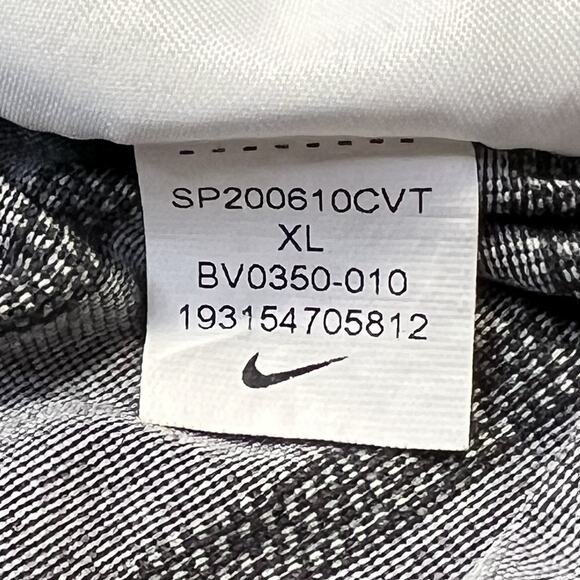 Nike Tiger Woods Polo Shirt Mens XL Black Striped Dri-Fit Golf BV0350-010 - Picture 13 of 16